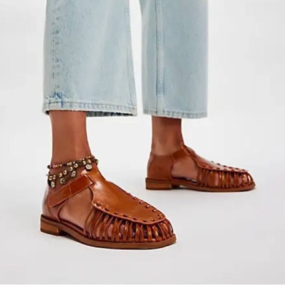 NWT Free People Mutma Mexico City Woven Flats Size 39